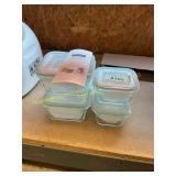 Glasslock 4pc Tempered Glass Storage Containers