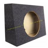 Q POWER 12in Sealed Shallow Truck Subwoofer Box