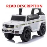 Mercedes G-Wagon Ride On Car with Lights