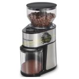 Hamilton Beach Burr Grinder, 18 settings
