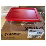 Pyrex glass-wear container