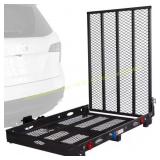Hitch-Mounted Wheelchair Carrier w/ Ramp