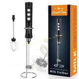MF02 Rechargeable Milk Frother (Black)