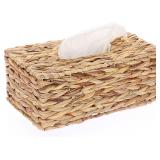 Sumnacon Water Hyacinth Tissue Box Cover