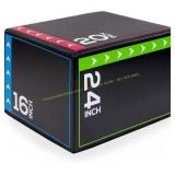 BalanceFrom 3-in-1 Foam Plyometric Jump Box