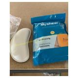 MyShear Sz XL compression pantyhose & wrist rest