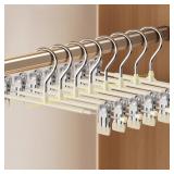 Pants Hangers with Clips 10PACK for Jeans