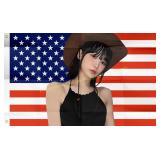 Chae won USA flag 3x5 Ft with Brass Grommets