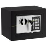 Digital Keypad Safe 0.23 cu ft Black
