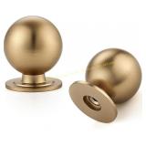 Champagne Bronze Cabinet Knobs, 12 Pack, 0.95"