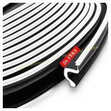 Black Kerf Door Weather Stripping
