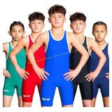 Elite Sports Kids Wrestling Singlet, Boys