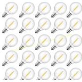 Brightown G40 LED Bulbs, 25pk, E12, Warm White