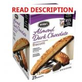 Nonnis Biscotti Almond Dark Chocolate 1.33 oz