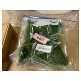 Artificial green moss