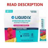 Liquid I.V. Hydration Multiplier, 30 Sticks