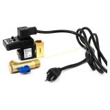 QWORK Condensate Drain Valve 1/2" AC 110V