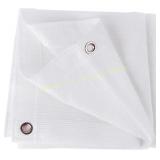 Shade Cloth HDPE Mesh Tarp UV-Resistant 7x7 FT