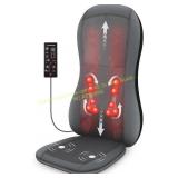COMFIER Full Back Massager with Heat Seat Cushion