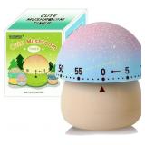 Kitchen Timer, Mushroom Timer, 60 Min (Beige)