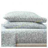 Flannel Portugal 4 piece flannel sheet set Queen