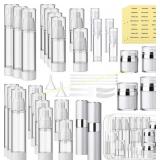 Meanplan 43 Pack Airless Jars Set 1.7/1oz