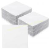 100 Pack 5" Cotton Squares   White