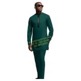 Dashiki for Men 2-Piece Nigerian Suit Attire