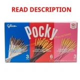 11ct Glico Pocky Biscuit Sticks 3 Flavor 1.41oz