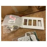 Outlet frame, miscellaneous hardware