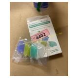 Muslish silicone toothbrush holder 4ct