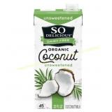 6 ct. So Delicious Coconut Milk UHT Unsweetened