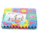 Toyvian 36pcs Mini Puzzle Floor Mat for Kids
