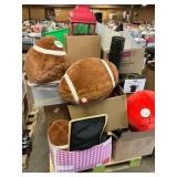 Pillows, light, tools, kids toys