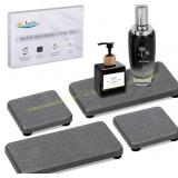 Water Absorbing Stone Tray for Sink (4pcs)