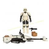 Star Wars Scout Trooper & Speeder Bike Action