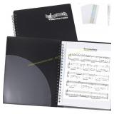 Sheet Music Binder: 8.5x11 (40 sleeves)