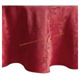 Elrene Poinsettia Tablecloth