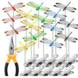 NiHome Dragonfly Decor with 10 Clips