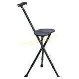 Folding Cane Chair with LED Light