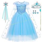 Little Girl Princess Dress with Accessories