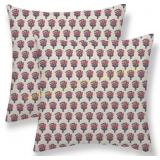 Sunshineyan 18x18 in. Floral Pillow Covers