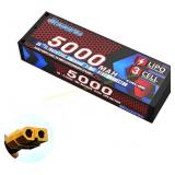 AMORIL 11.1V 5000mAh 3S Lipo Battery with XT60