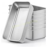 6pk LIANYU Bread Loaf Pans,9x5x2 Stainless