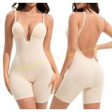 Size XXL Slimers Backless Shapewear Bodysuit