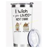 WECACYD Best Friends 20oz White Tumbler Gift