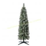Home Heritage 5 Ft Pre-Lit Pine Tree