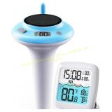 NoWoW Solar Pool Thermometer Waterproof