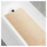Bathtub Mat Non Slip Shower PVC 16x40 Beige