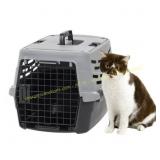 IRIS 23 in. Small Pet Carrier, 2-Door Top Load